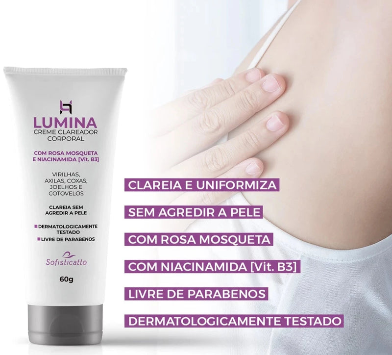 Lumina Creme Clareador Corporal