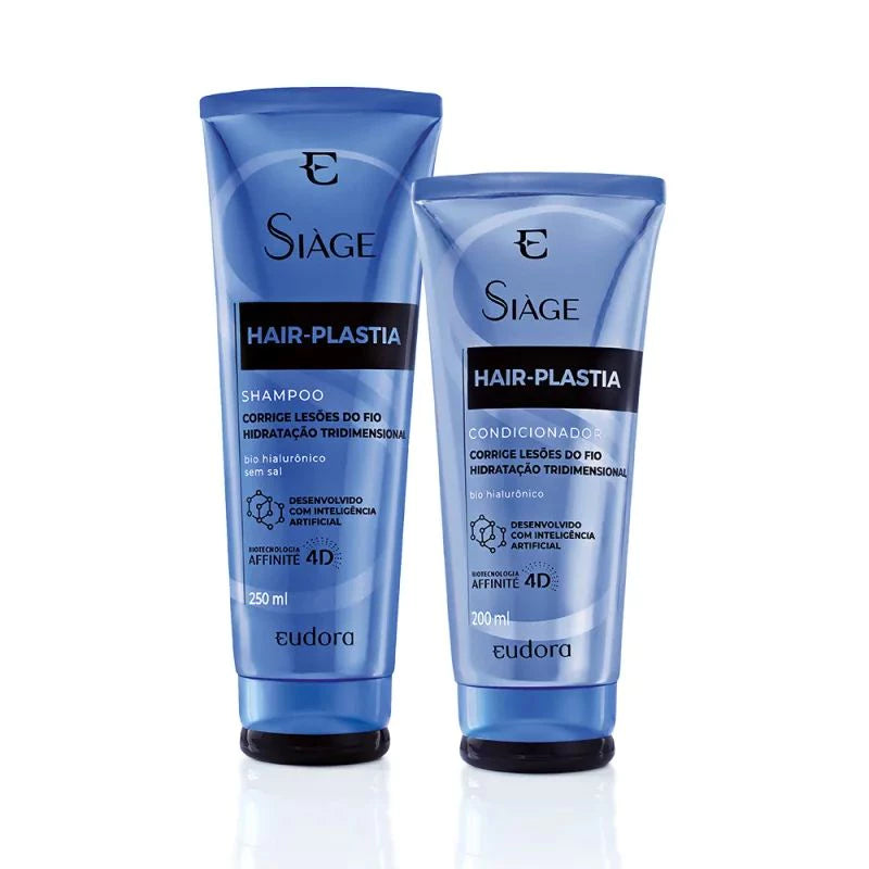 Eudora Siàge Hair Plastia kit shampoo e condicionador