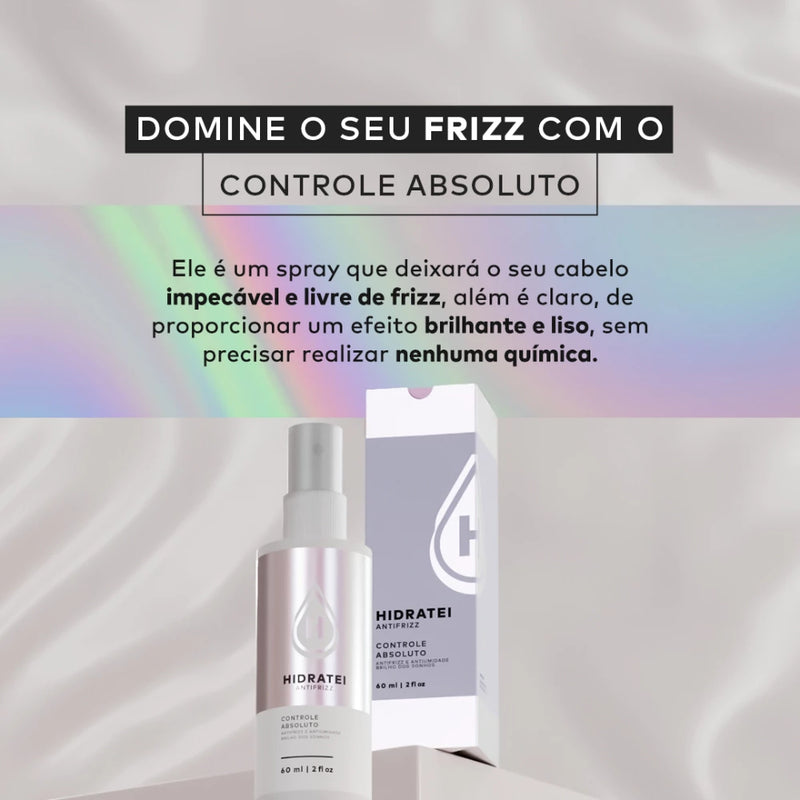 Leave-in Controle Absoluto Antifrizz Hidratei 60ml - Liso Natural