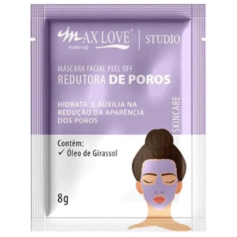 KIT 10 SACHÊS Máscara para limpeza Facial Skin Care - Max Love-LANÇAMENTO/PROMOÇÃO