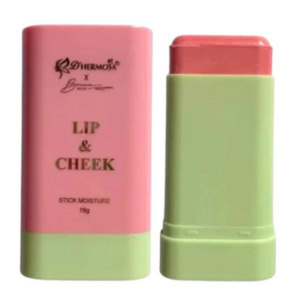 D'Hermosa Lip & Cheek Blush Stick Em Bastão 4 Cores HB606