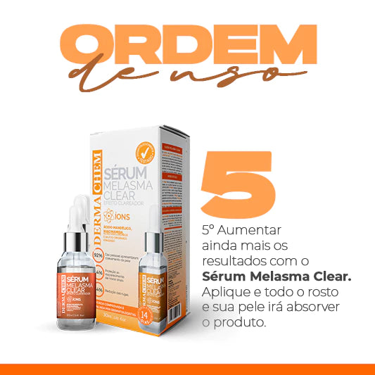 Kit Skincare Vitamina C Clareador e Anti-idade - Dermachem