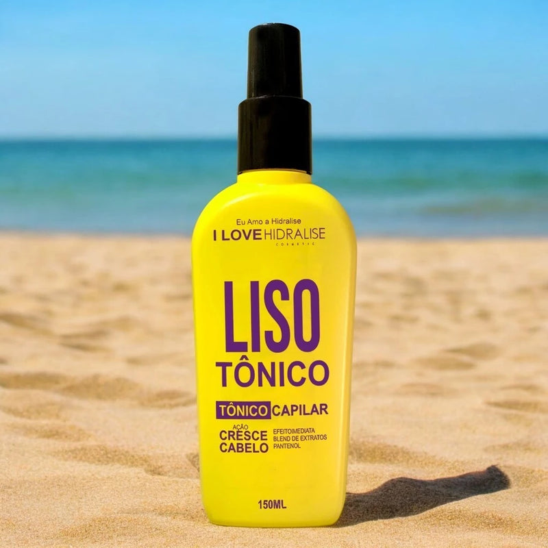 Tônico de Crescimento Acelerado LisoTonico Lisoterapia Hidralize Resultado Rápido Spray 150ml